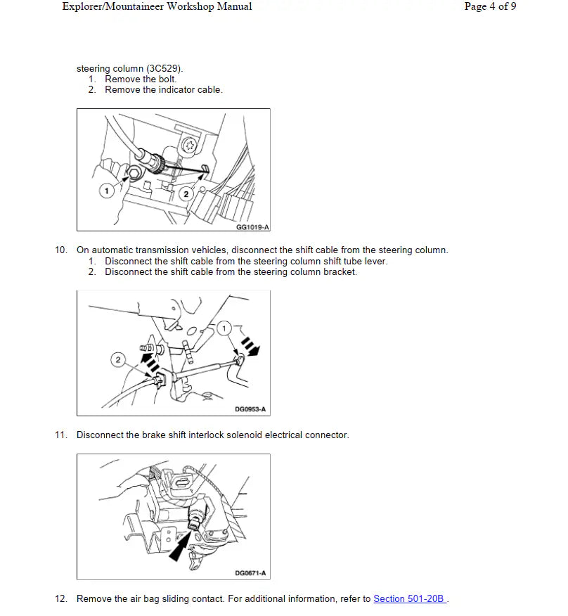 Specialized powertrain restoration data for the Ford Explorer (1996-2001), providing exhaustive timing and rebuild procedures for the 4.0L OHV, 4.0L SOHC, and the 5.0L V8 engines in PDF format.
