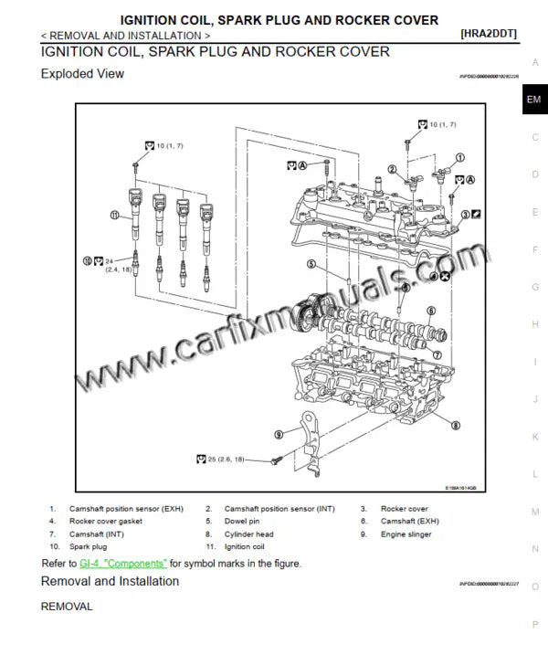 Chassis and safety system mechanics for the Nissan Qashqai J11 (2014-2018), illustrating electronic parking brake service, suspension link torque specs, and ABS/ESP module calibration in PDF format.