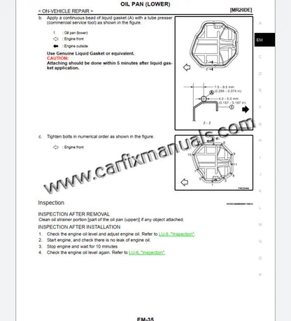 Chassis repair instructions for the Nissan X-Trail T31, illustrating suspension geometry, shock absorber replacement, and ABS/ESP braking system maintenance.