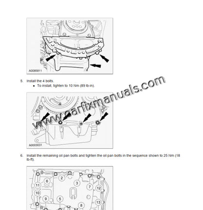 Professional gearbox diagnostic blueprints for the 2008-2011 Ford Escape & Mercury Mariner, documenting service routines for 6-speed automatics and specialized Hybrid CVT energy management in PDF format.