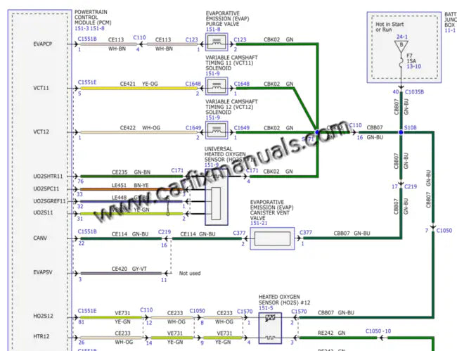High-resolution wiring diagrams for Ford Maverick Co-Pilot360 systems, including sensor locations for Pre-Collision Assist, Lane-Keeping, and Blind Spot Information Systems (BLIS).