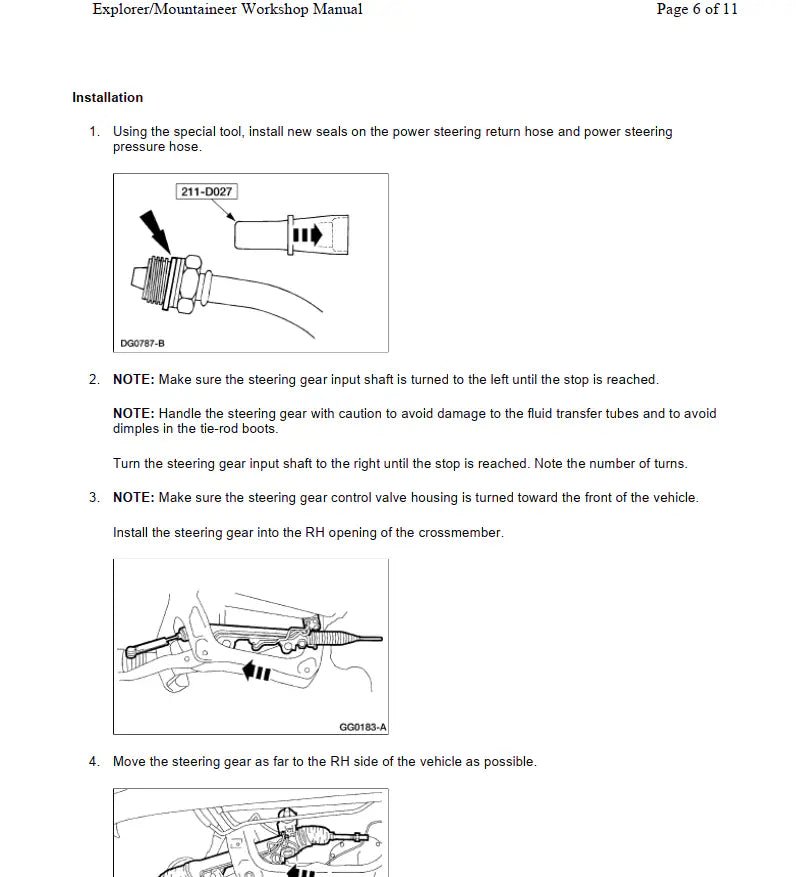 Heavy-duty chassis dynamics guide for the Ford Explorer (1996-2001), illustrating ControlTrac 4WD system maintenance, leaf-spring rear architecture, and ABS braking repairs in a digital PDF format.