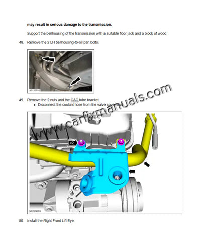 Heavy-duty chassis engineering guides for the 2009-2014 Ford F-150, illustrating SVT Raptor long-travel suspension tuning, AdvanceTrac stability control repairs, and electronic locking differential service in PDF format.