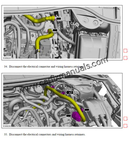 Mechanical blueprint of the Ford Maverick (P758) chassis, illustrating the independent front suspension and specific multi-link rear suspension for Intelligent AWD models.