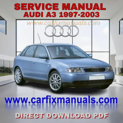 Ultimate premium hatchback workshop encyclopedia for the Audi A3 8L (1997-2003), containing searchable PDF format data for body panel alignment, interior trim removal, and factory-authorized torque sequences.