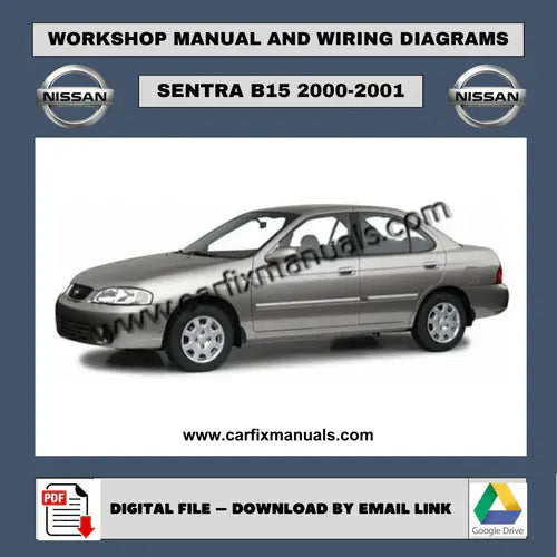 Complete factory-grade technical archive for the first-gen Sentra B15, providing a unified PDF resource for structural collision repairs, HVAC cycles, and total vehicle system diagnostics.