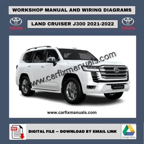 Ultimate J300 factory technical ecosystem for the Toyota Land Cruiser (2021-2022), integrating structural body repair protocols and full-vehicle diagnostic trees into a searchable, interactive HTML system.