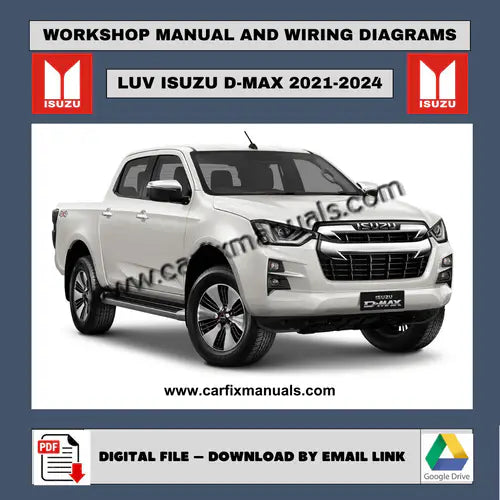 Ultimate factory technical library for the Isuzu D-Max (UCR/UCS Series), integrating searchable body structural data and dealer-level troubleshooting trees for 2021-2024 models into an interactive HTML format.
