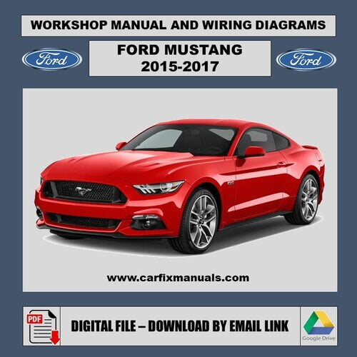 Comprehensive 3,000-page workshop encyclopedia for the 2015-2017 Ford Mustang, integrating searchable PDF format data for Flat Rock factory torque sequences, body structural alignment, and ADAS sensor troubleshooting.